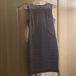Calvin Klein Asymmetrical Design Dress